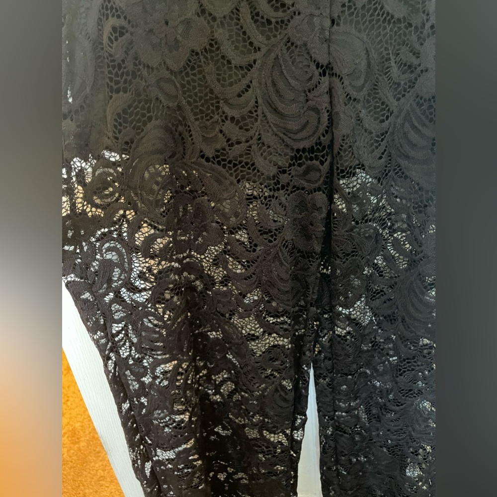 Black lace jumpsuit - Picture 3 of 3